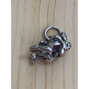 Wrestlers Sterling Silver Jewelry Charm #sports